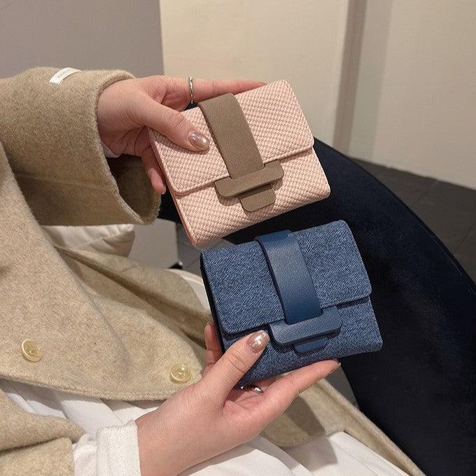 Denim Colorful Wallet