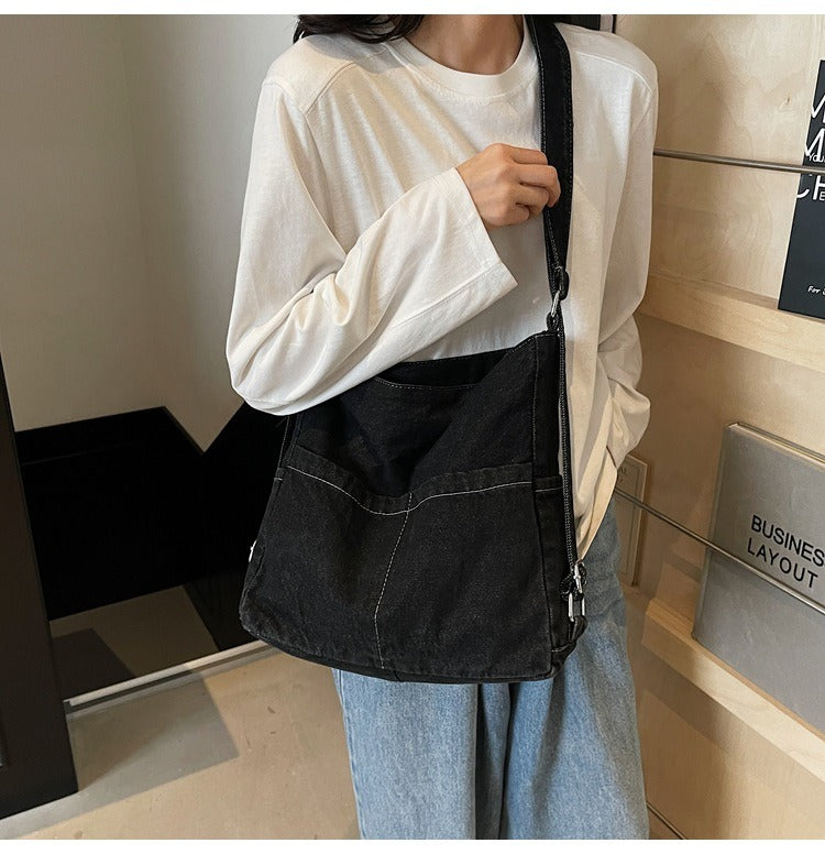 Denim Phone 2 in 1 Crossbody Bag