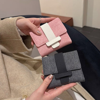 Denim Colorful Wallet