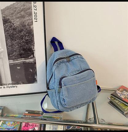 Denim Style Backpack