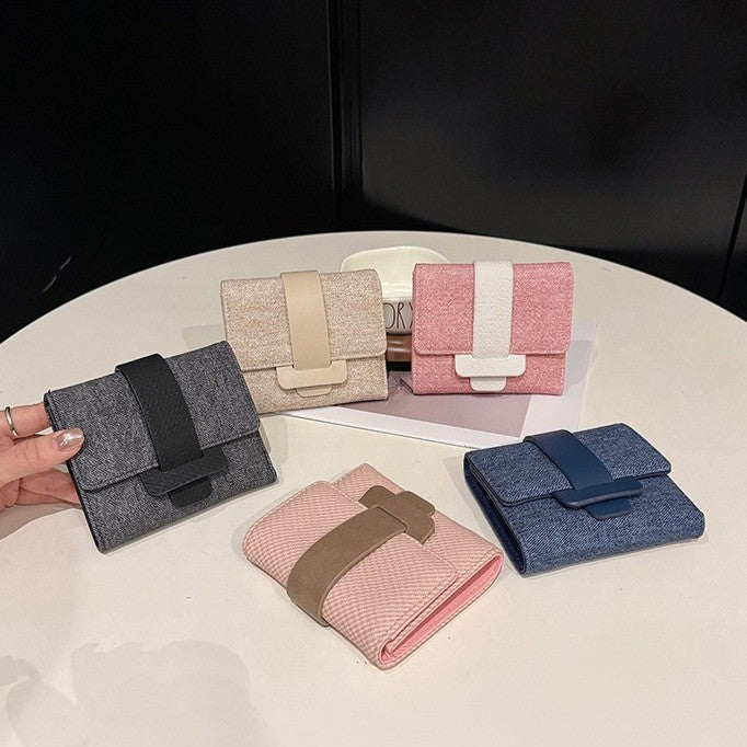 Denim Colorful Wallet