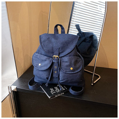 Denim Retro Backpack