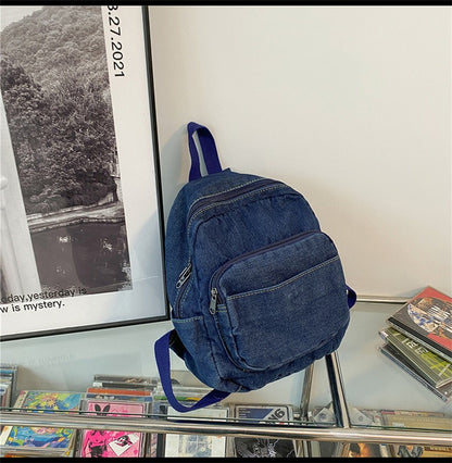 Denim Style Backpack