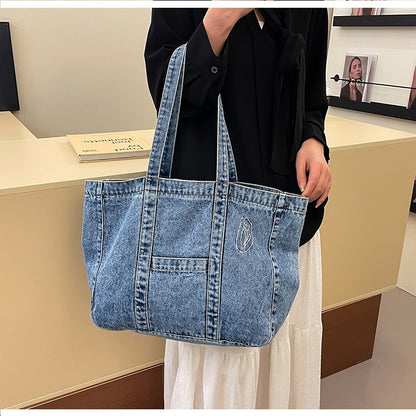 Denim Daily Tote Bag