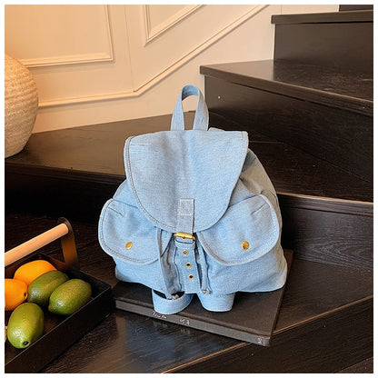 Denim Retro Backpack