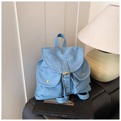 Denim Retro Backpack