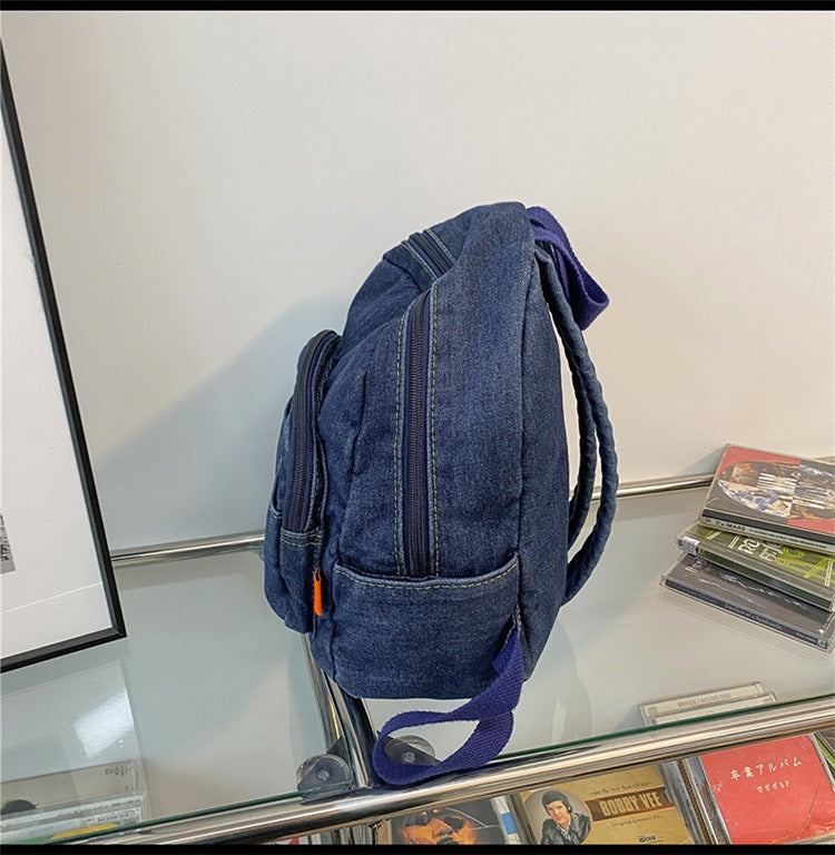 Denim Style Backpack