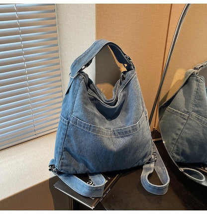 Denim Phone 2 in 1 Crossbody Bag