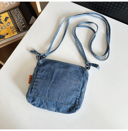Denim Phone Crossbody Bag