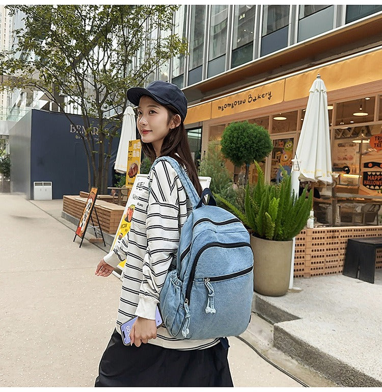 Denim Large Daily Backpack