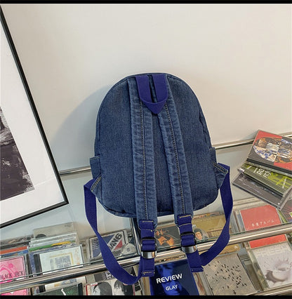 Denim Style Backpack