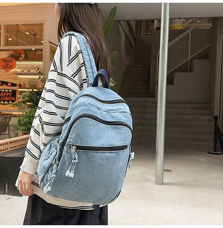 Denim Large Daily Backpack