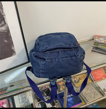 Denim Style Backpack