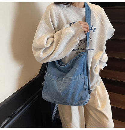 Denim Phone 2 in 1 Crossbody Bag