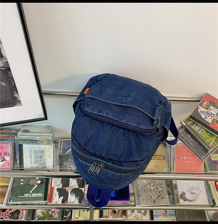 Denim Style Backpack