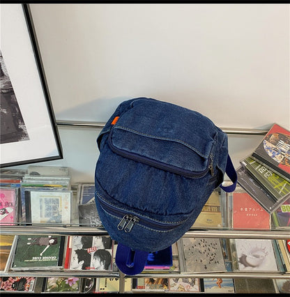 Denim Style Backpack