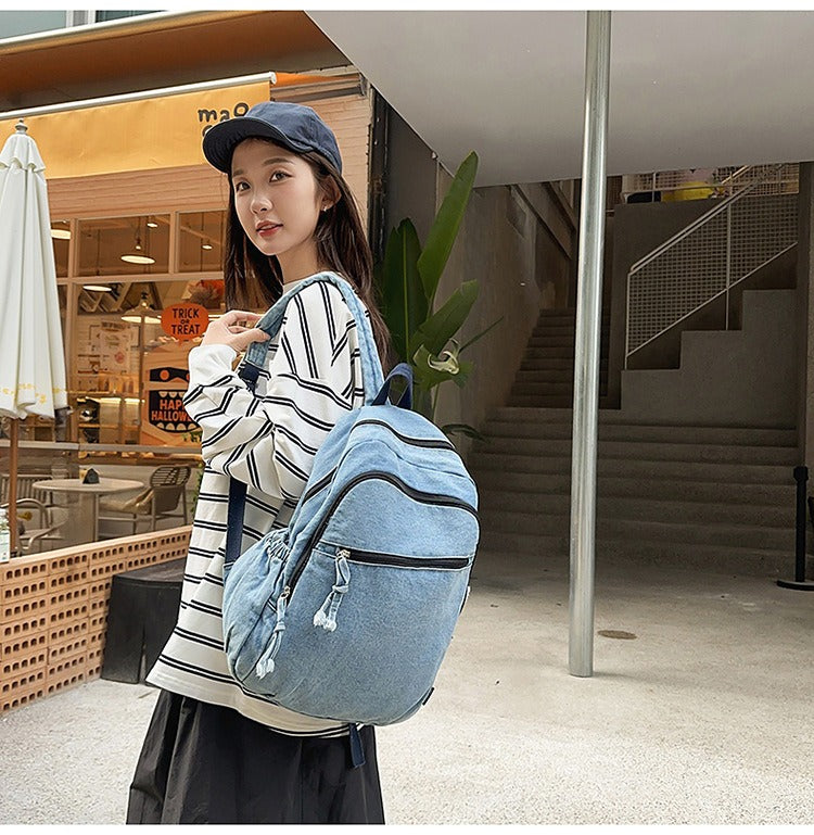 Denim Large Daily Backpack