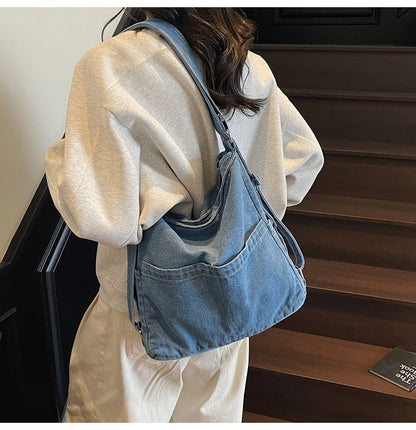 Denim Phone 2 in 1 Crossbody Bag