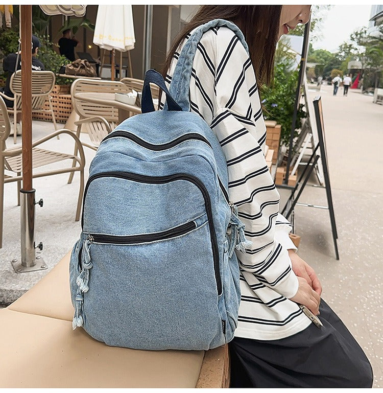 Denim Large Daily Backpack