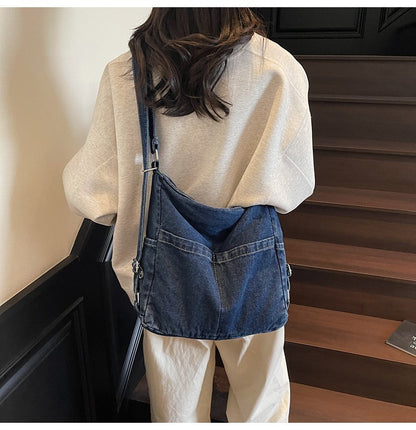 Denim Phone 2 in 1 Crossbody Bag