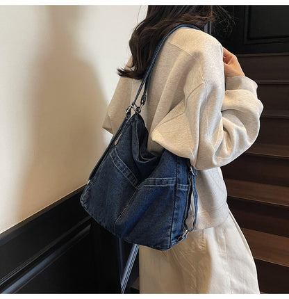 Denim Phone 2 in 1 Crossbody Bag