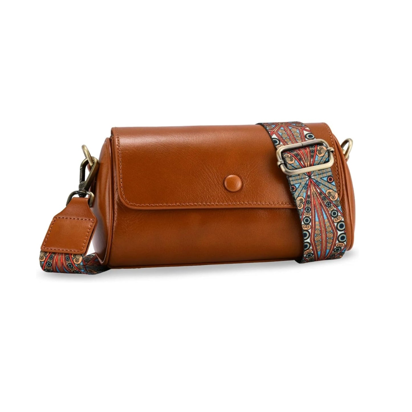 The Classic Artisan Leather Crossbody Bag