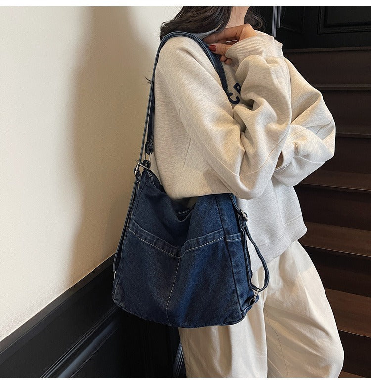 Denim Phone 2 in 1 Crossbody Bag