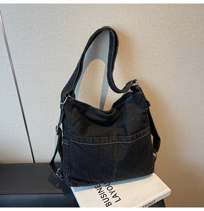 Denim Phone 2 in 1 Crossbody Bag