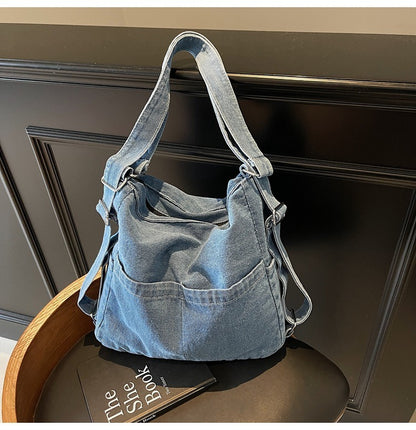 Denim Phone 2 in 1 Crossbody Bag