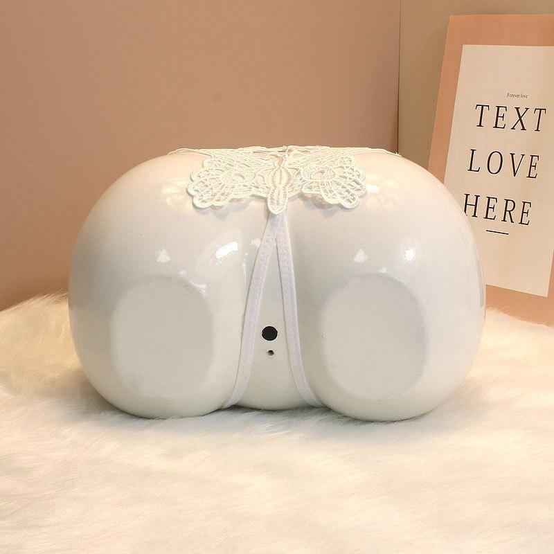 Hollow Underwear Female Butterfly Element Date Lace Open T-Back