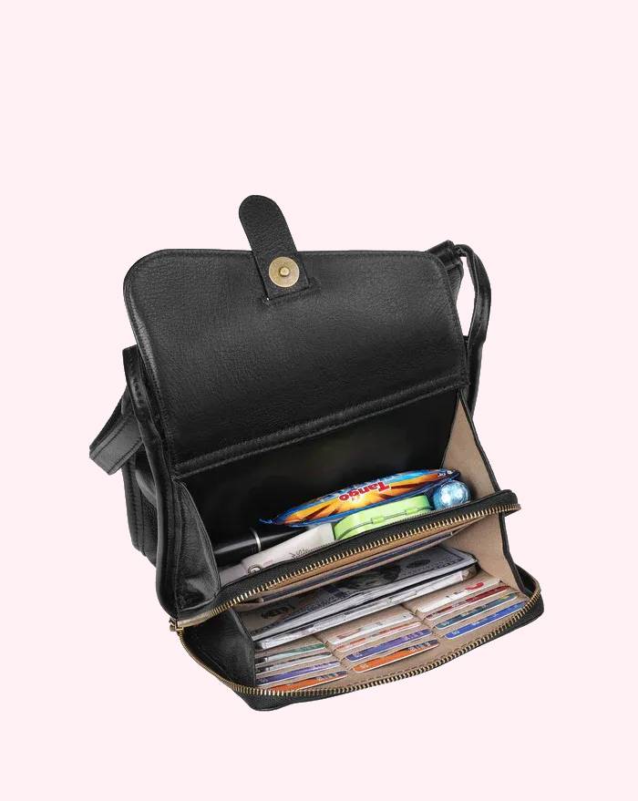 🔥Hot Sales🔥 Multifunction Crossbody Leather Bag