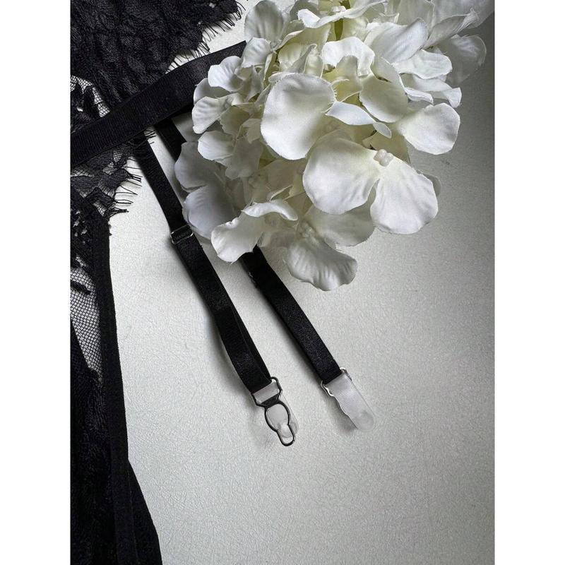 Lingerie For Women Lace Corset And Panty Outfits Garter Lingerie Sets Fabric Polyester Bra Day