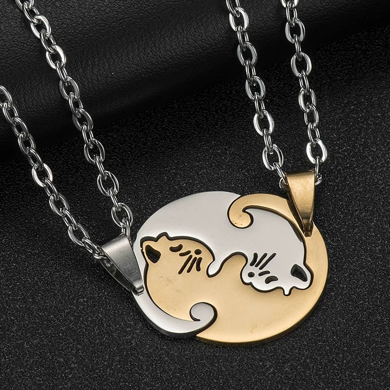 🧩Puzzle of Hearts Collection – Symbolic Love Token Neckla💖
