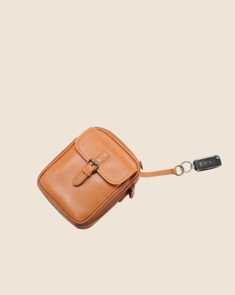 🔥Last Day Discount 70% -  Multifunction Small Crossbody Leather Bag