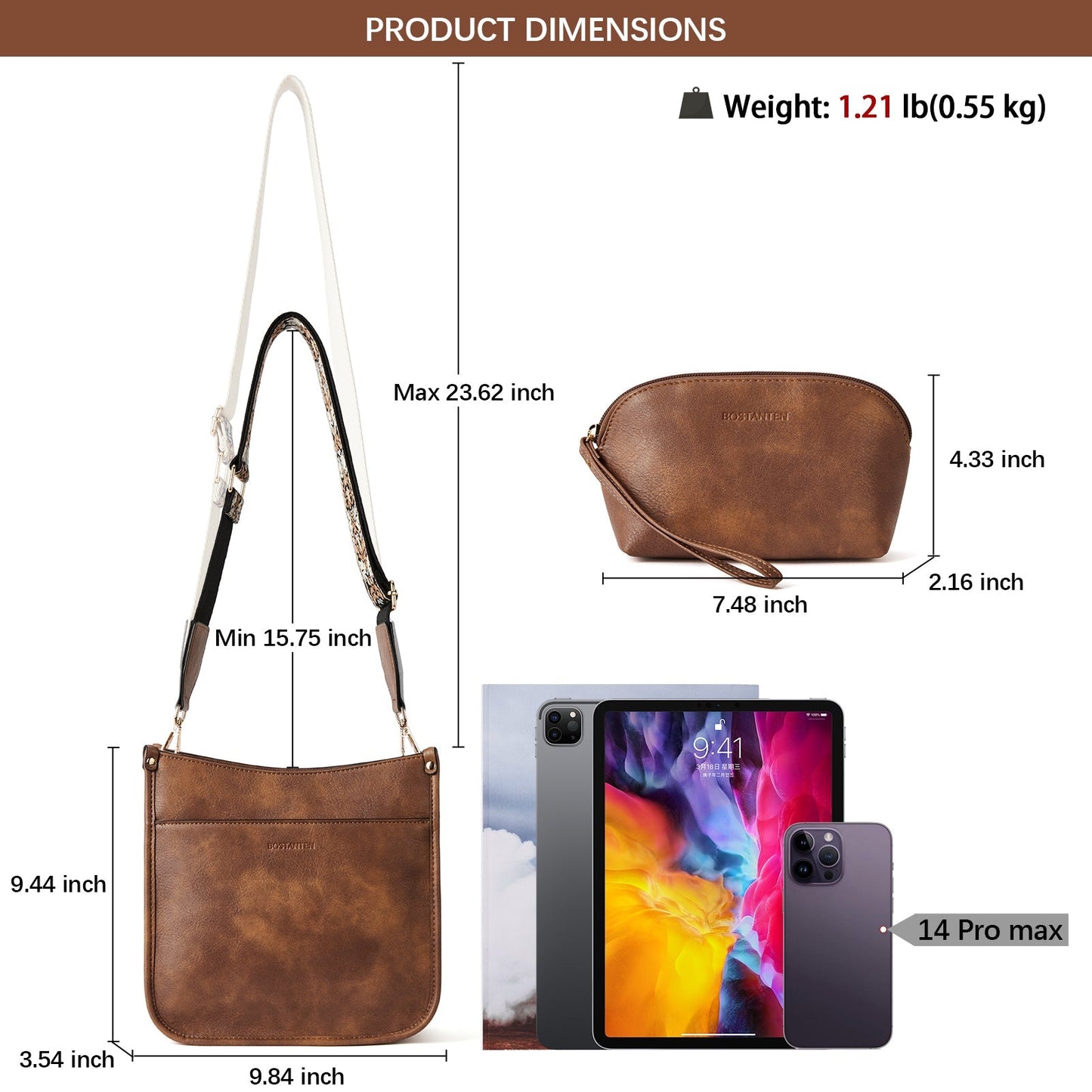 🔥Discount 70%  Lotty Floral Embroidered Leather Tote with Shoulder Strap