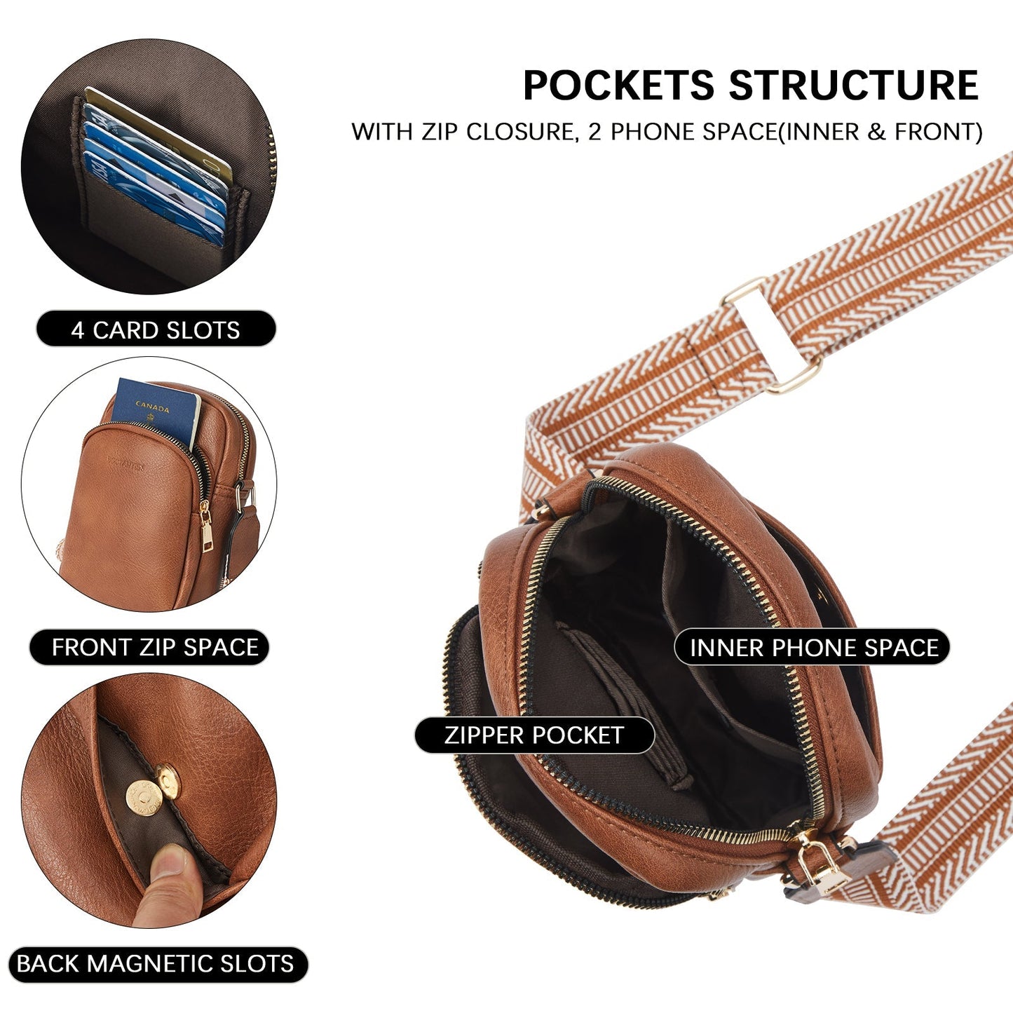 🔥Discount 70% Lotty Chic Small Crossbody Sling Bags for Women