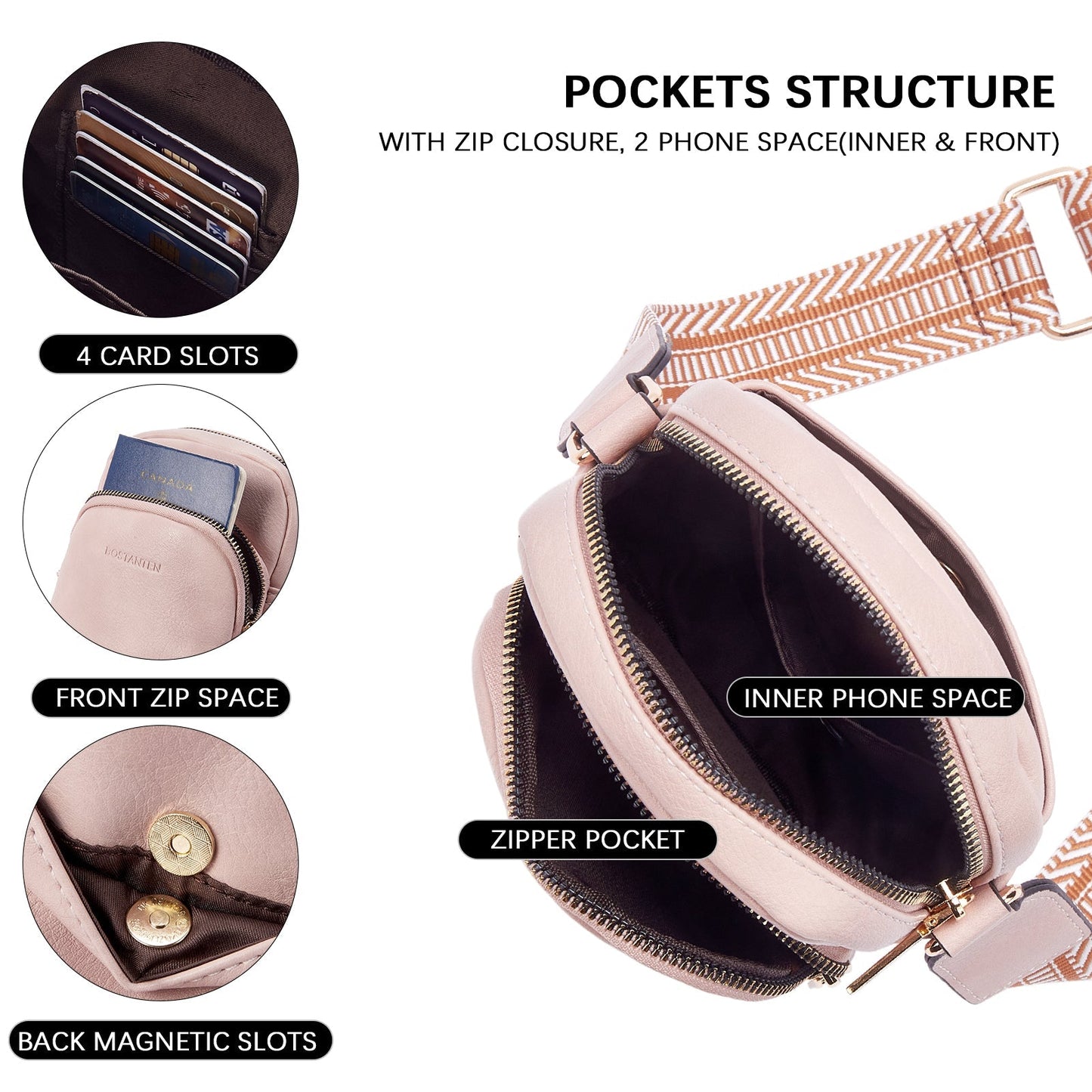 🔥Discount 70% Lotty Chic Small Crossbody Sling Bags for Women