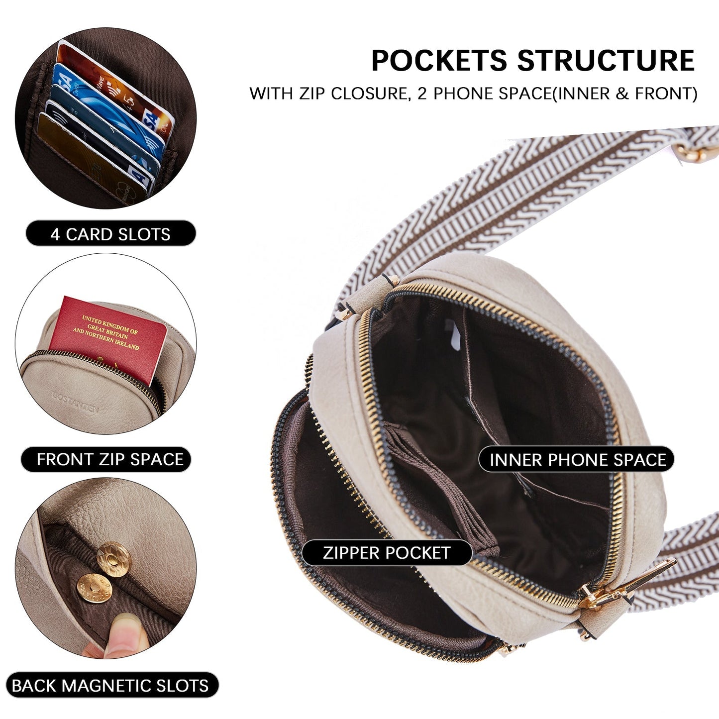 🔥Discount 70% Lotty Chic Small Crossbody Sling Bags for Women