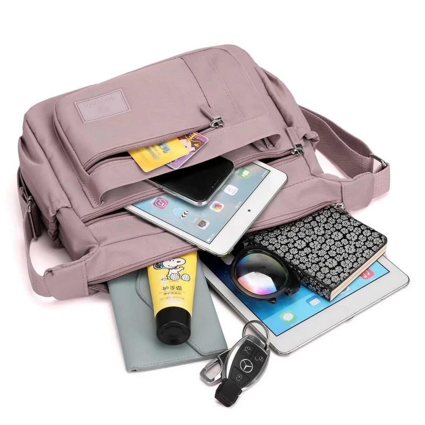 🔥Last Day! 49% OFF--Waterproof Multi-Pocket Crossbody Bag