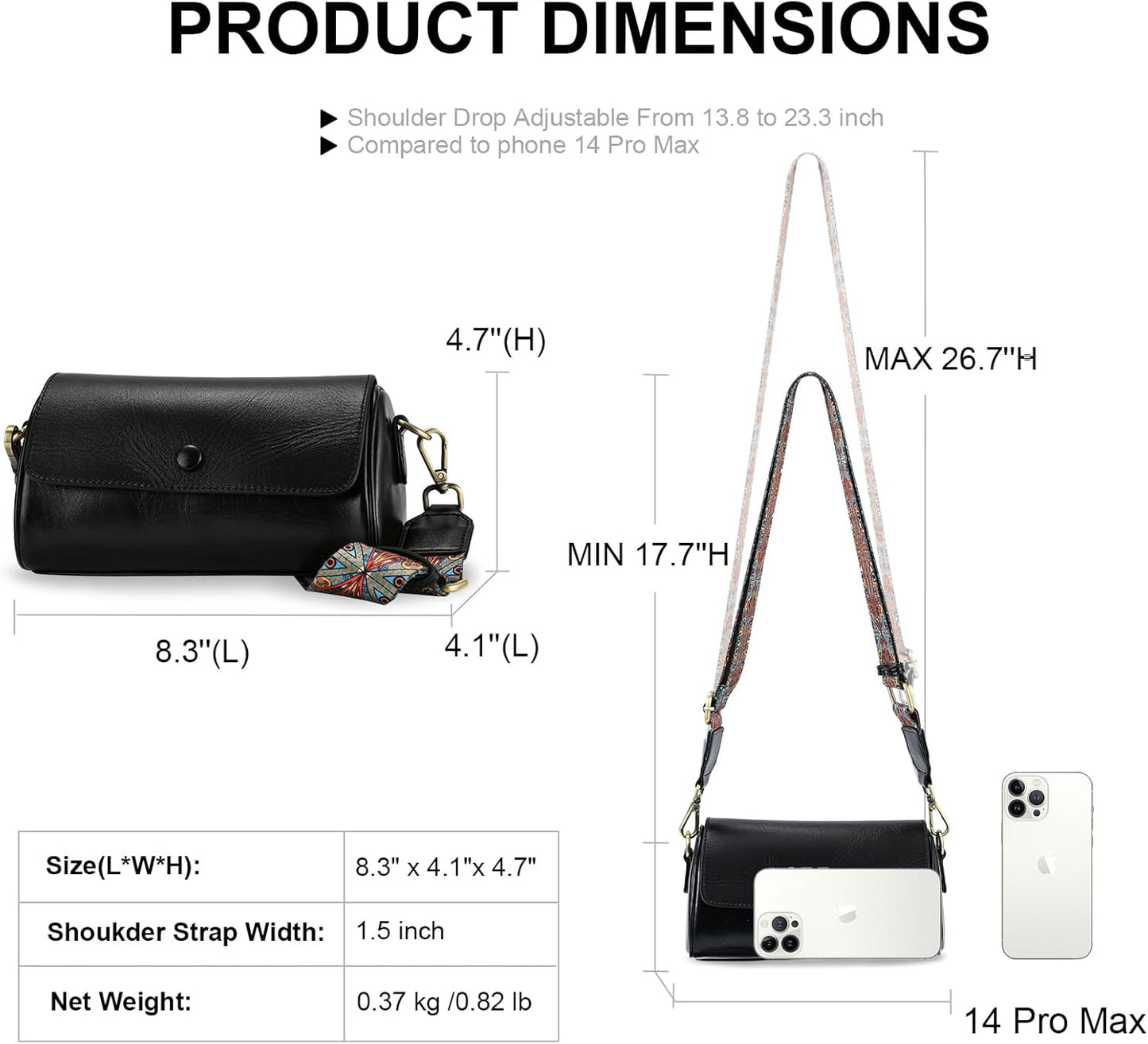 The Classic Artisan Leather Crossbody Bag