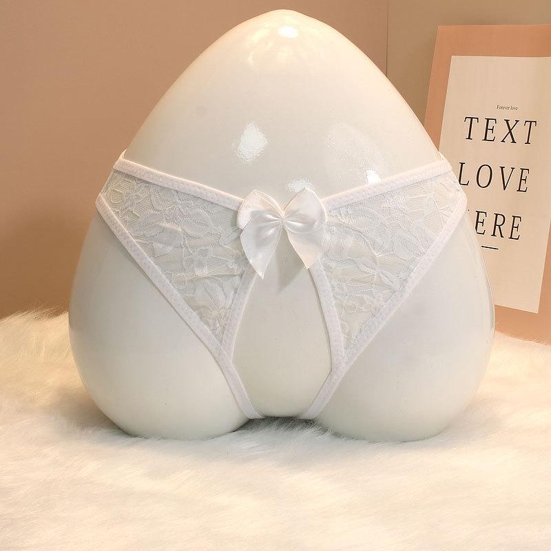 Hollow Underwear Female Butterfly Element Date Lace Open T-Back