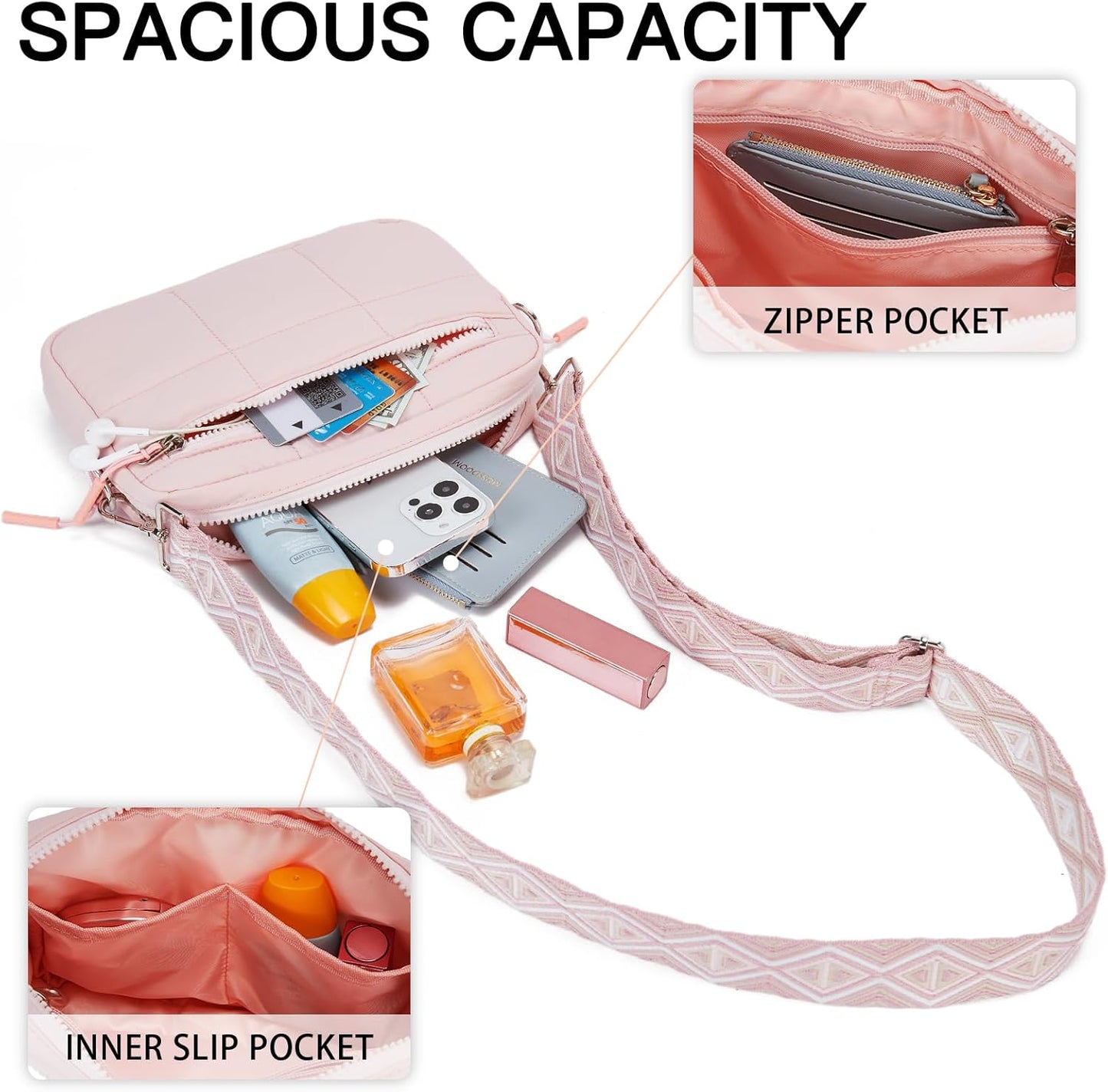 Last Day Sale: 70% Off 🔥Puffer Shoulder Bags & Purse💖