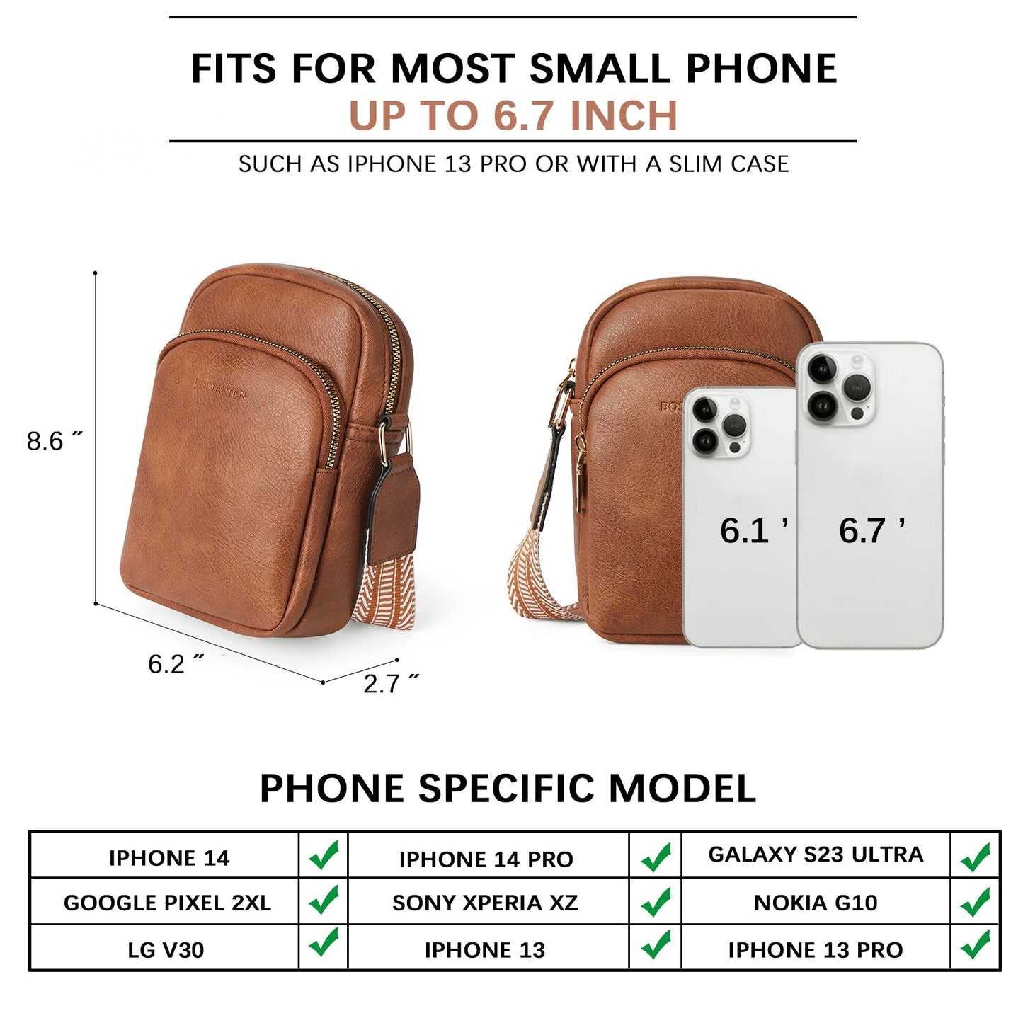 🔥Discount 70% Lotty Chic Small Crossbody Sling Bags for Women