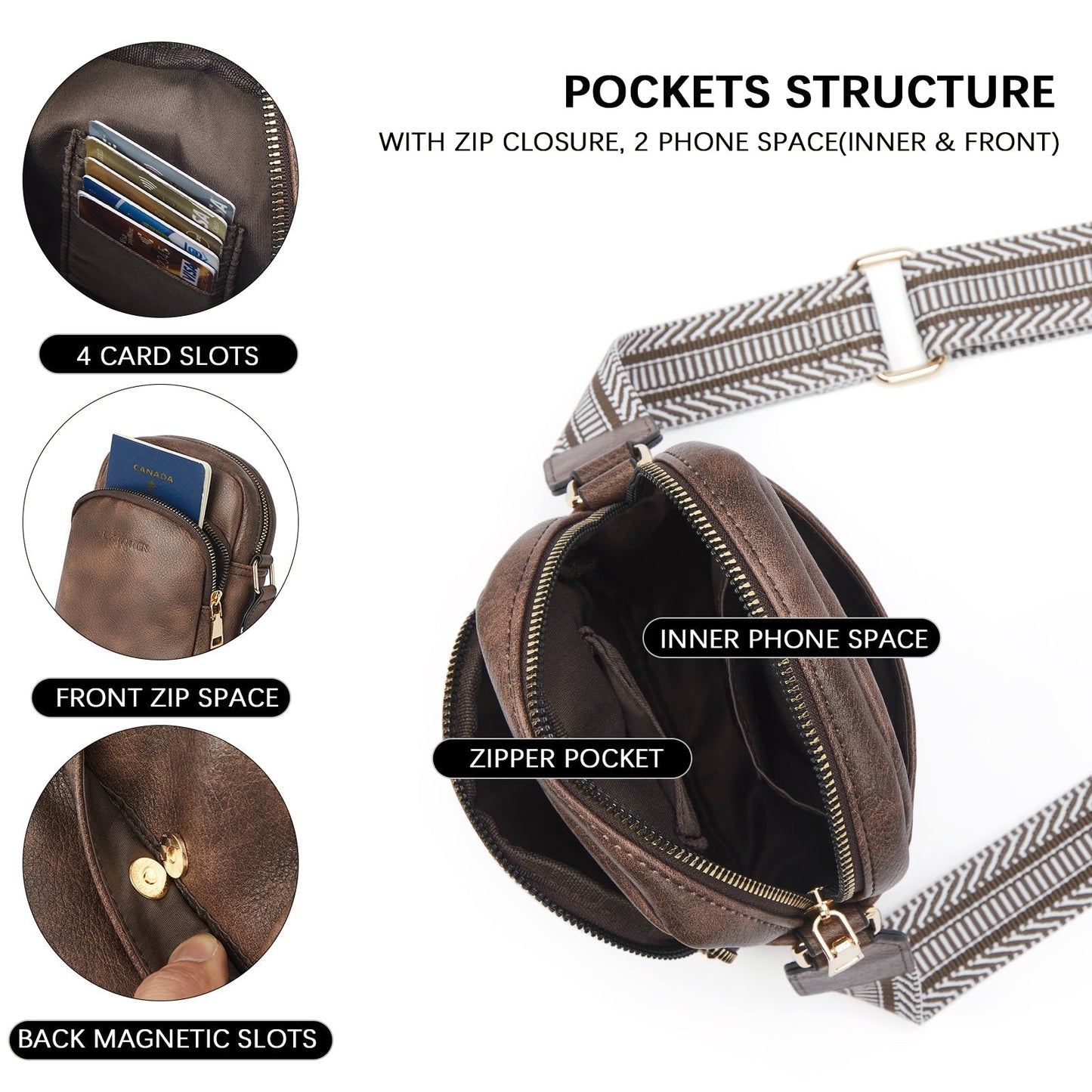 🔥Discount 70% Lotty Chic Small Crossbody Sling Bags for Women