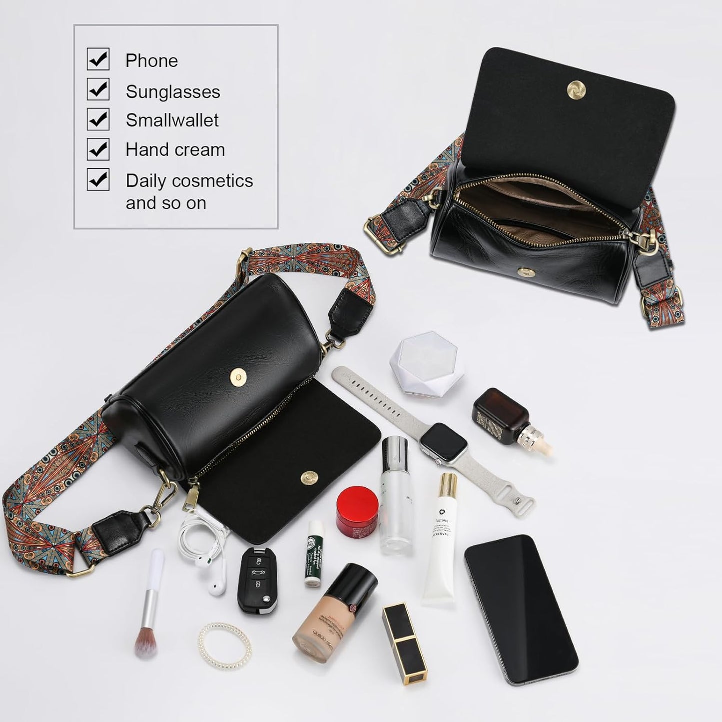 The Classic Artisan Leather Crossbody Bag