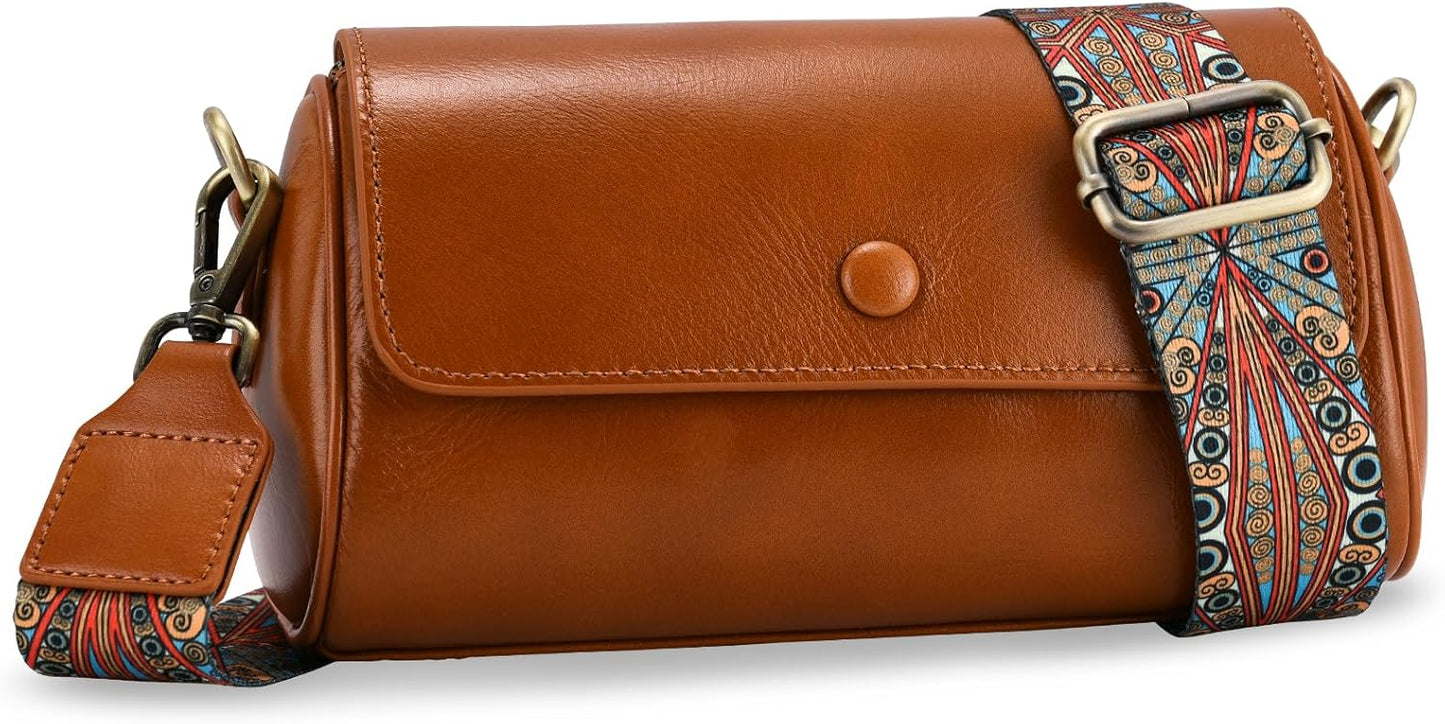 The Classic Artisan Leather Crossbody Bag