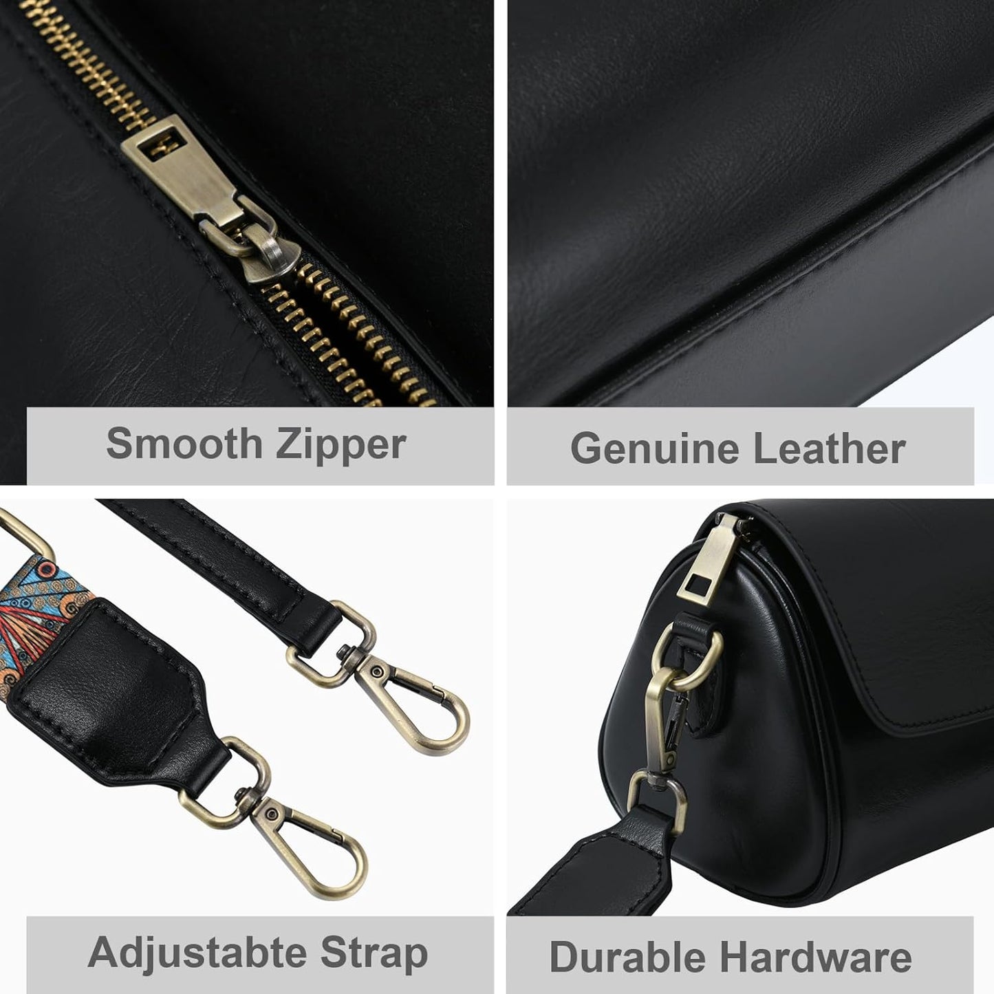The Classic Artisan Leather Crossbody Bag