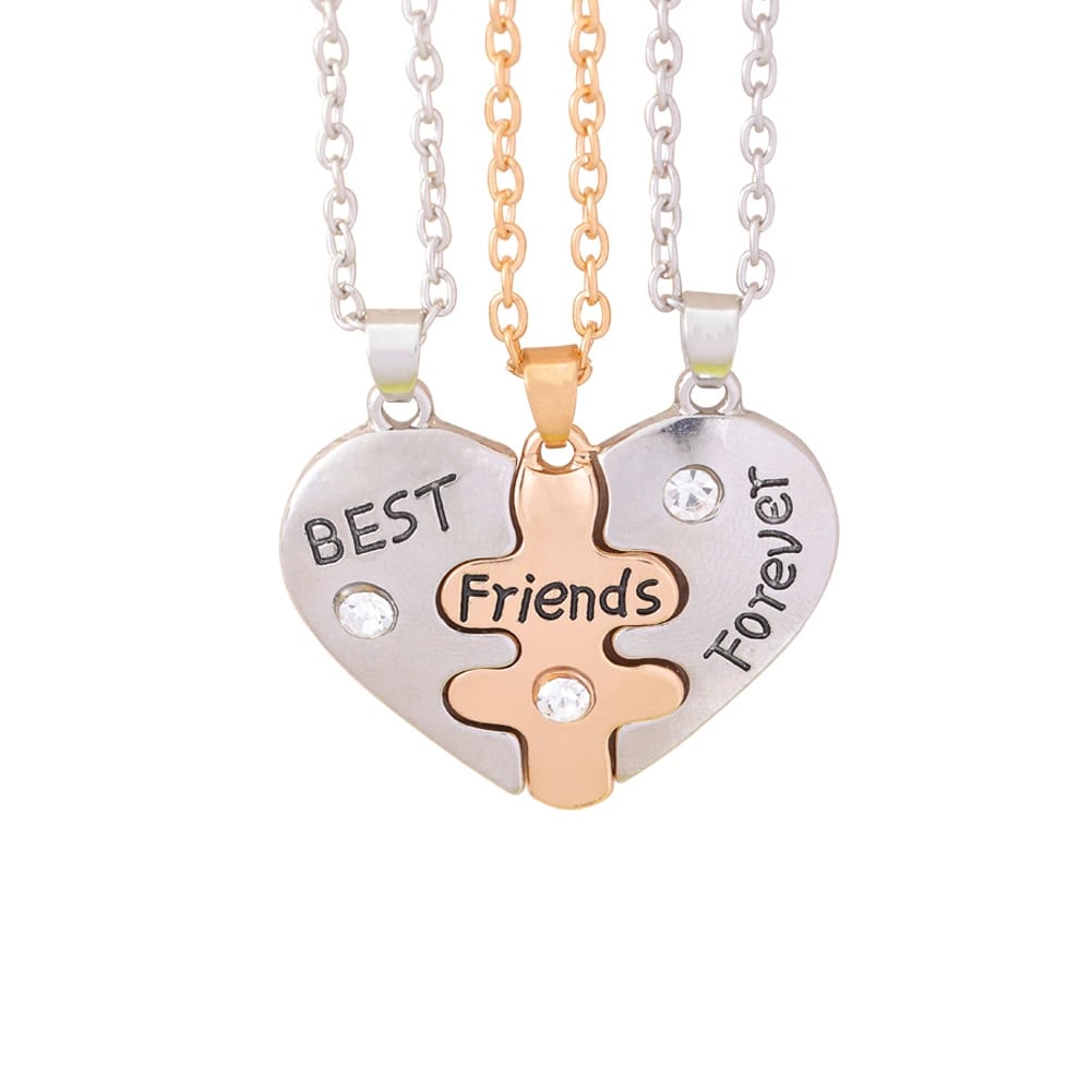 🧩Puzzle of Hearts Collection – Symbolic Love Token Neckla💖