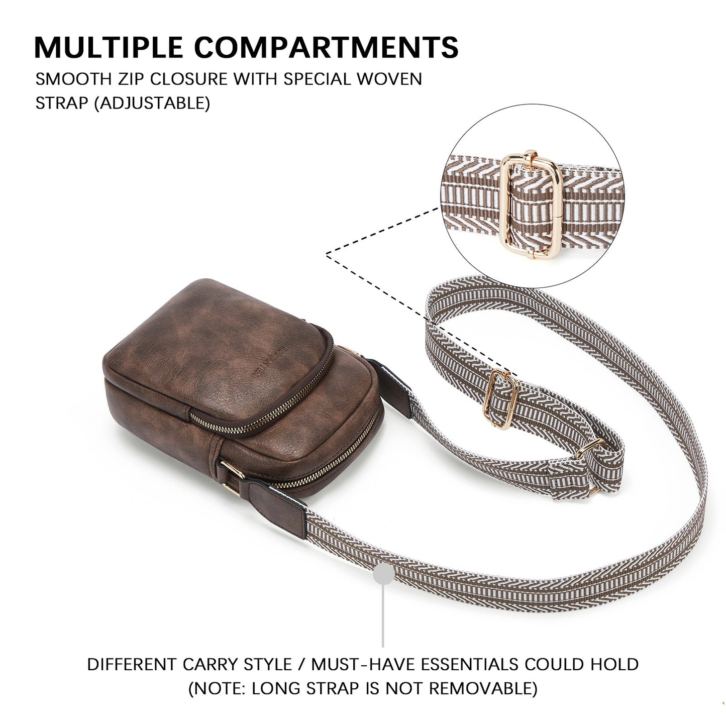 🔥Discount 70% Lotty Chic Small Crossbody Sling Bags for Women