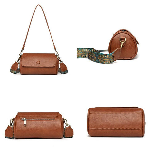 The Classic Artisan Leather Crossbody Bag